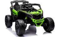 Can Am Maverick  ZIELONY  4x4 4x200 WAT Auto na akumulator EVA SKÓRA Pilot Aku LI-ON