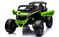 Elektrinis Buggy Can Am Maverick 4x4 4x200 W, ŽALIAS-Elektromobiliai vaikams, Keturračiai ir bagiai-e-vaikas