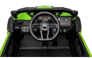 Can Am Maverick  ZIELONY  4x4 4x200 WAT Auto na akumulator EVA SKÓRA Pilot Aku LI-ON