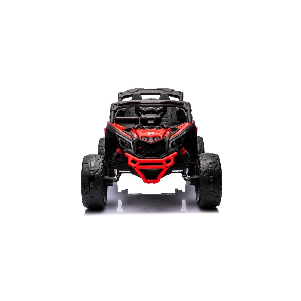 Elektrinis Buggy Can Am Maverick 4x4 4x200 W, Raudonas-Elektromobiliai vaikams, Keturračiai ir bagiai-e-vaikas