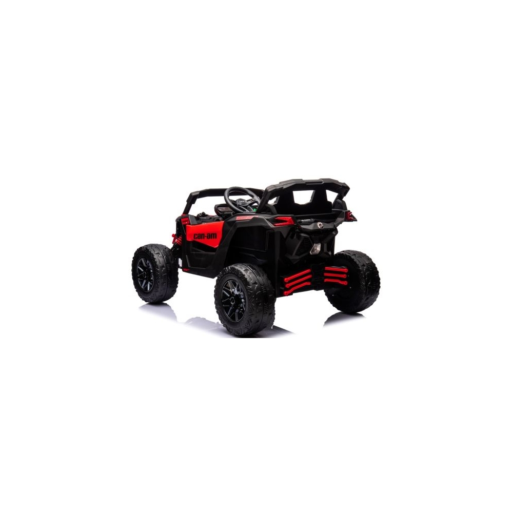 Elektrinis Buggy Can Am Maverick 4x4 4x200 W, Raudonas-Elektromobiliai vaikams, Keturračiai ir bagiai-e-vaikas