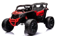 Elektrinis Buggy Can Am Maverick 4x4 4x200 W, Raudonas-Elektromobiliai vaikams, Keturračiai ir bagiai-e-vaikas
