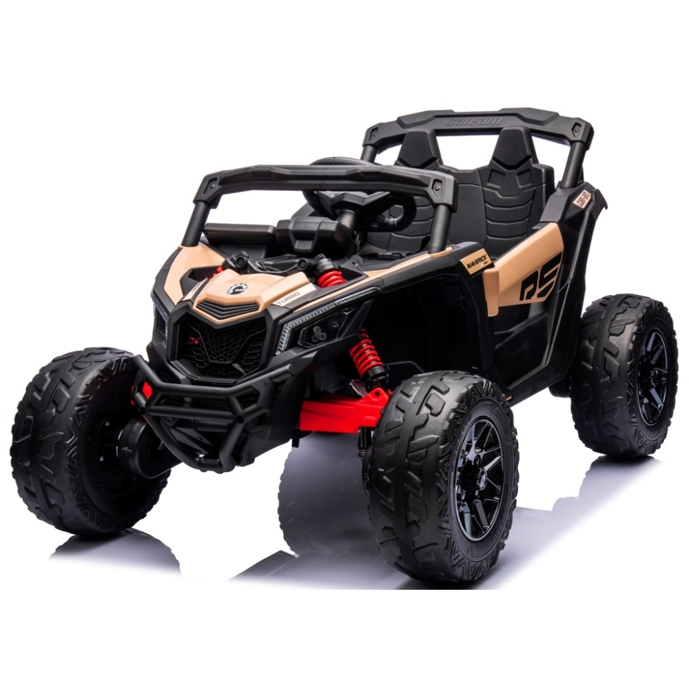 Elektrinis Buggy Can Am Maverick 4x4 4x200 W, KHAKI-Elektromobiliai vaikams, Keturračiai ir bagiai-e-vaikas