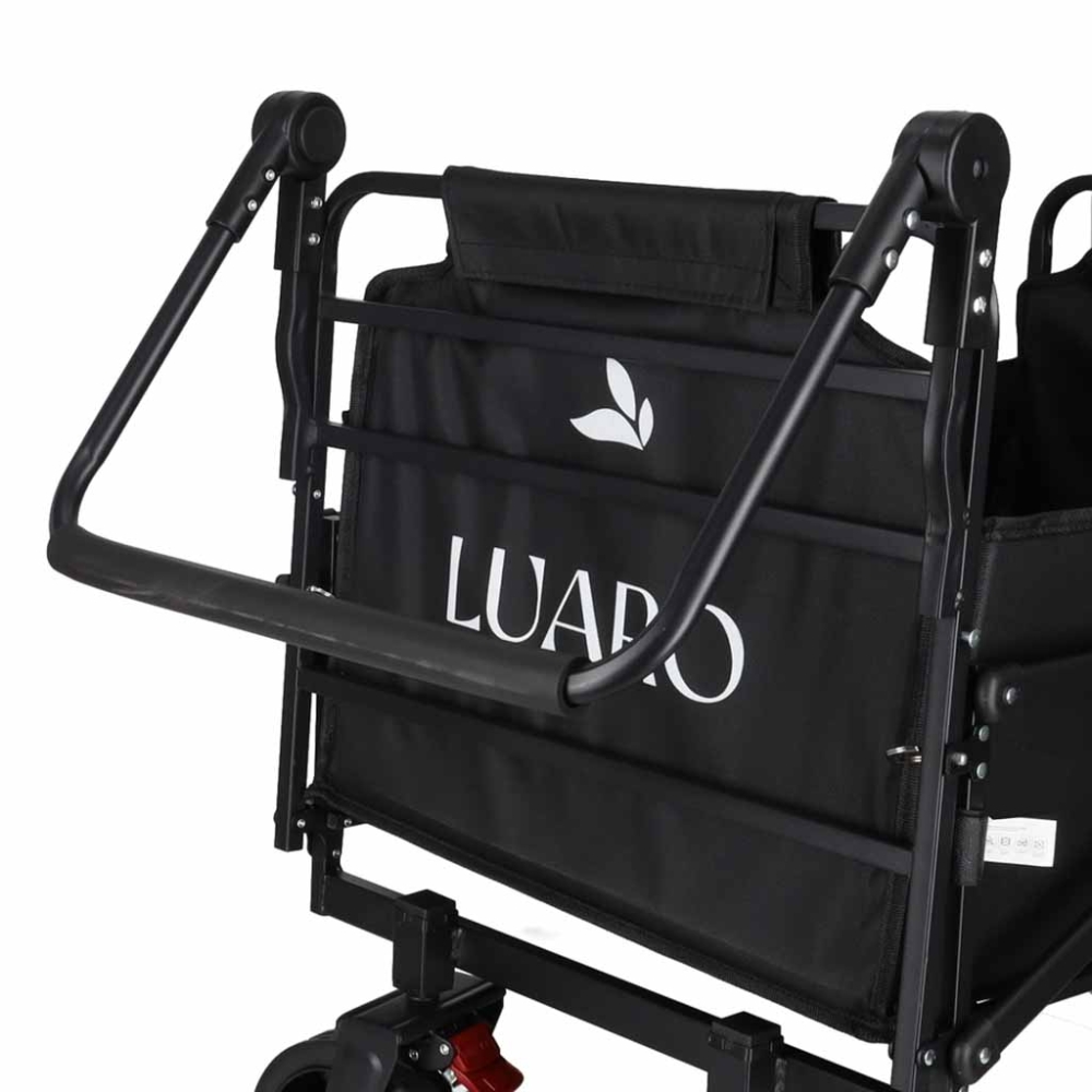 Transportavimo vežimėlis / sulankstoma stovyklavietės lova 2in1 LUARO-Namai, laisvalaikis, turizmas, Turizmas-e-vaikas