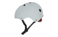 Trike Fix vaikiškas dviratininko šalmas reguliuojamas LED M 55-58cm tamsiai pilkas