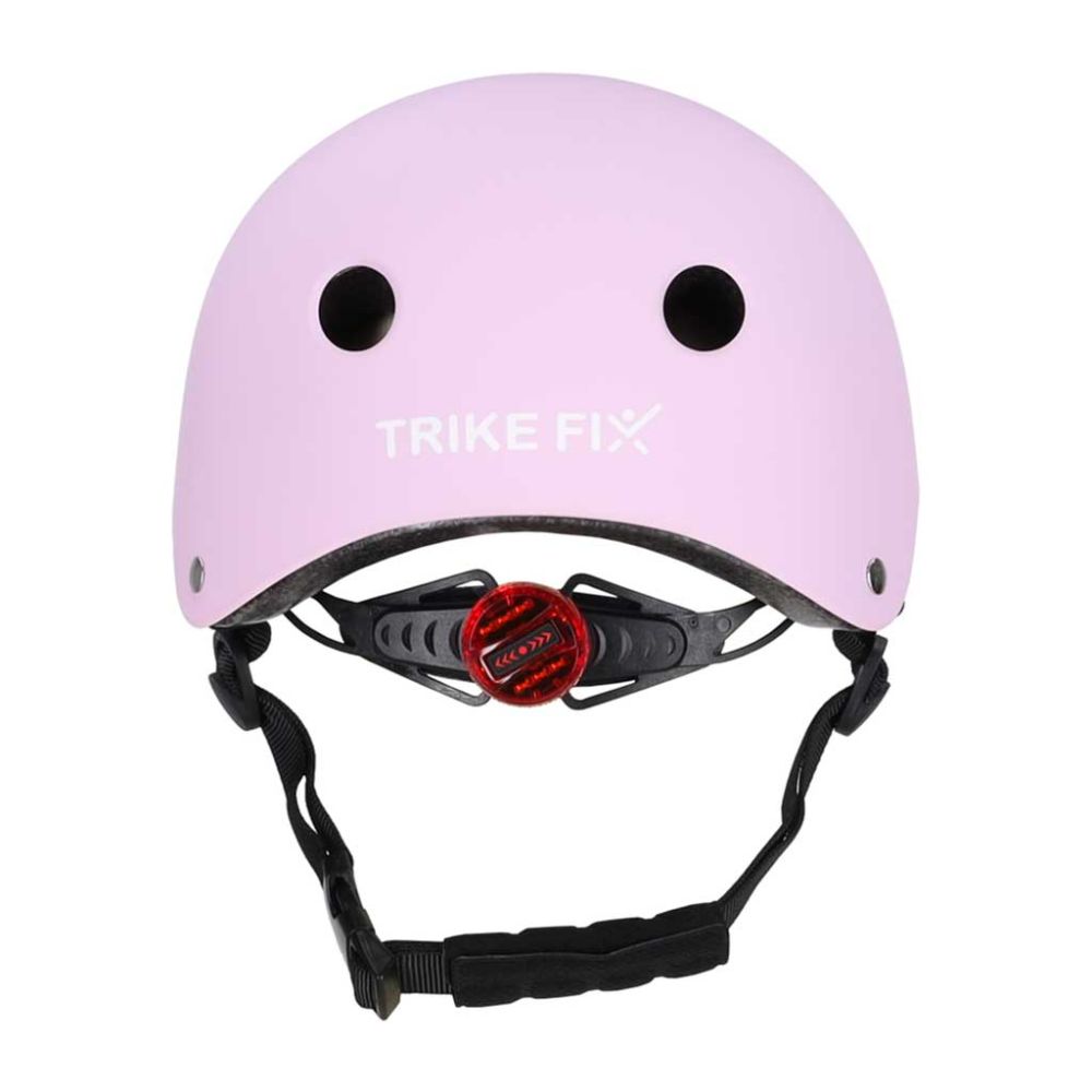 Vaikiškas reguliuojamas dviratininko šalmas Trike Fix LED M 55-58cm violetinės spalvos-Judėjimui, Šalmai, apsaugos-e-vaikas