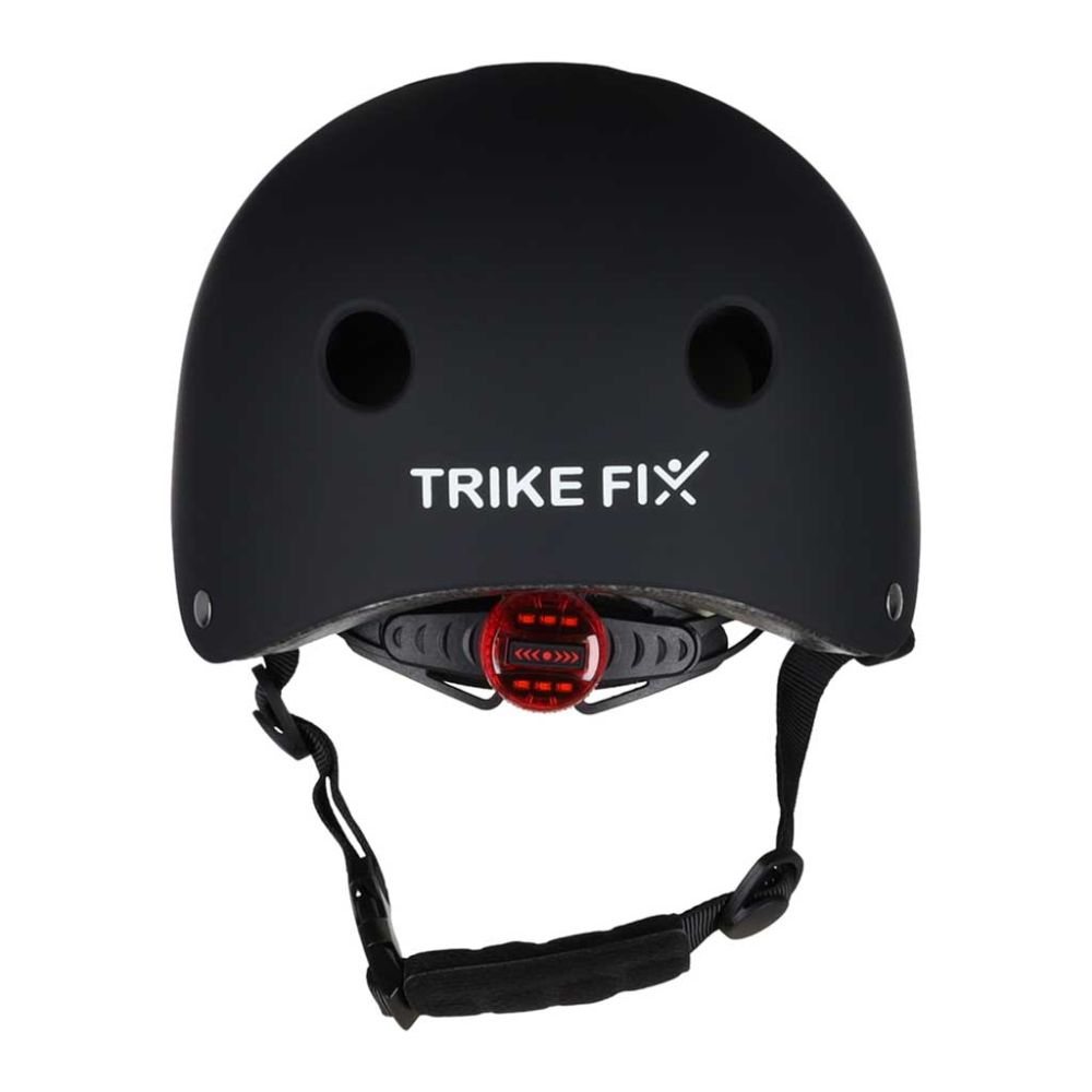 Vaikiškas reguliuojamas dviratininko šalmas Trike Fix LED M 55-58cm juodas-Judėjimui, Šalmai, apsaugos-e-vaikas