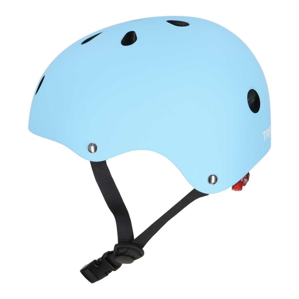 Vaikiškas reguliuojamas dviratininko šalmas Trike Fix LED M 55-58cm mėlynas-Judėjimui, Šalmai, apsaugos-e-vaikas