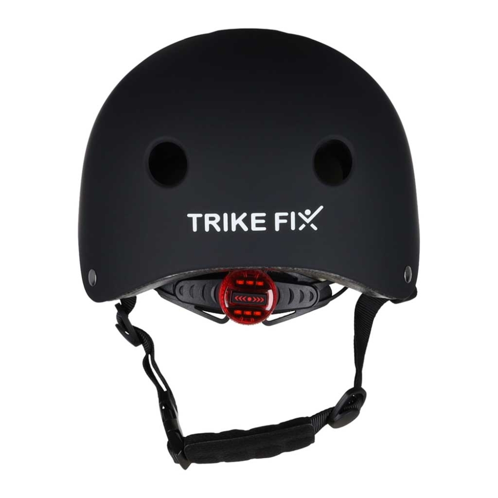 Vaikiškas reguliuojamas dviratininko šalmas Trike Fix LED S 48-54cm juodas-Judėjimui, Šalmai, apsaugos-e-vaikas