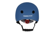 Trike Fix vaikiškas dviratininko šalmas reguliuojamas LED S 48-54cm tamsiai mėlynas
