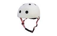 Trike Fix vaikiškas dviratininko šalmas reguliuojamas LED S 48-54cm baltas