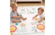 Edukacinis dvipusis sulankstomas putplasčio kilimėlis 180x200cm, gyvūnai-Žaislai, Kūdikiams, Lavinamieji kilimėliai-e-vaikas