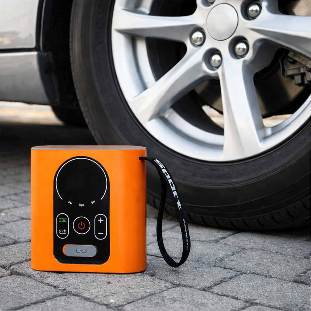 Elektrinė automobilio pompa irklentei 22 PSI 140 W, automatinio išsijungimo sistema