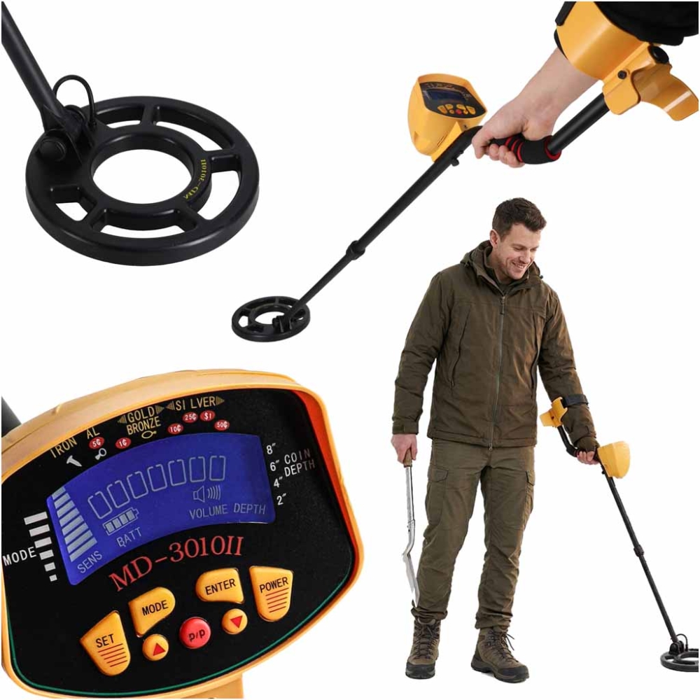 Metalo detektorius LCD MD3010-Namai, laisvalaikis, turizmas, Namų apyvokos prekės-e-vaikas
