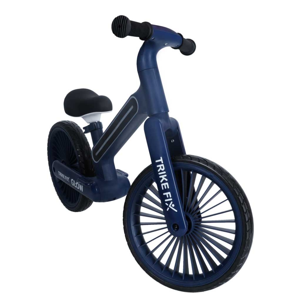 Balansinis dviratis Trike Fix Glow LED, tamsiai mėlynas-Judėjimui, Balansiniai dviratukai-e-vaikas