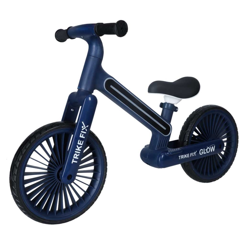 Balansinis dviratis Trike Fix Glow LED, tamsiai mėlynas-Judėjimui, Balansiniai dviratukai-e-vaikas