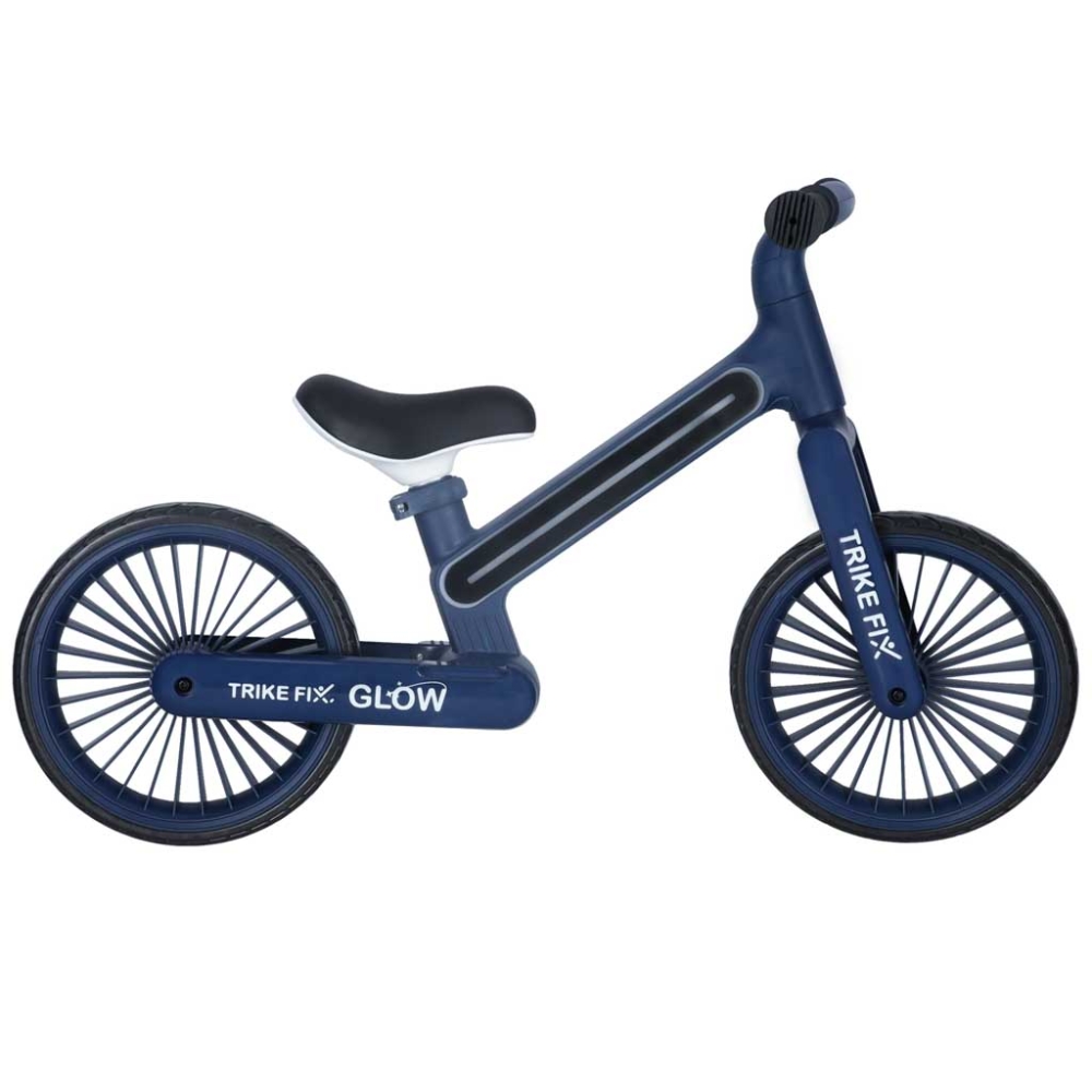 Balansinis dviratis Trike Fix Glow LED, tamsiai mėlynas-Judėjimui, Balansiniai dviratukai-e-vaikas