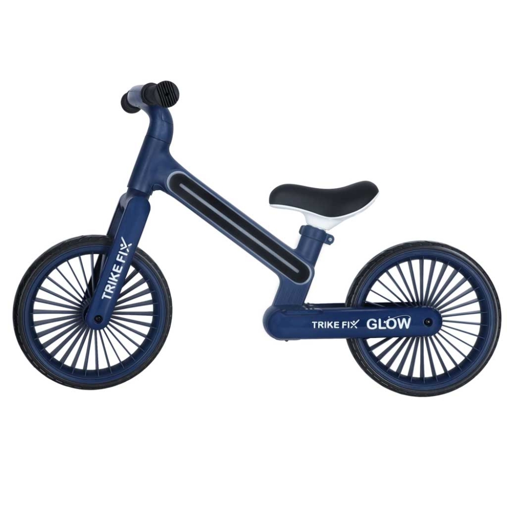 Balansinis dviratis Trike Fix Glow LED, tamsiai mėlynas-Judėjimui, Balansiniai dviratukai-e-vaikas