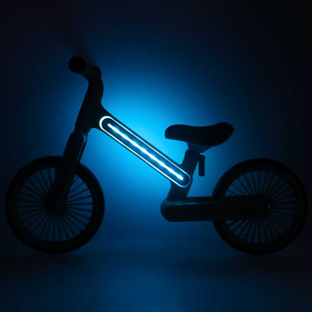 Balansinis dviratis Trike Fix Glow LED, tamsiai mėlynas-Judėjimui, Balansiniai dviratukai-e-vaikas