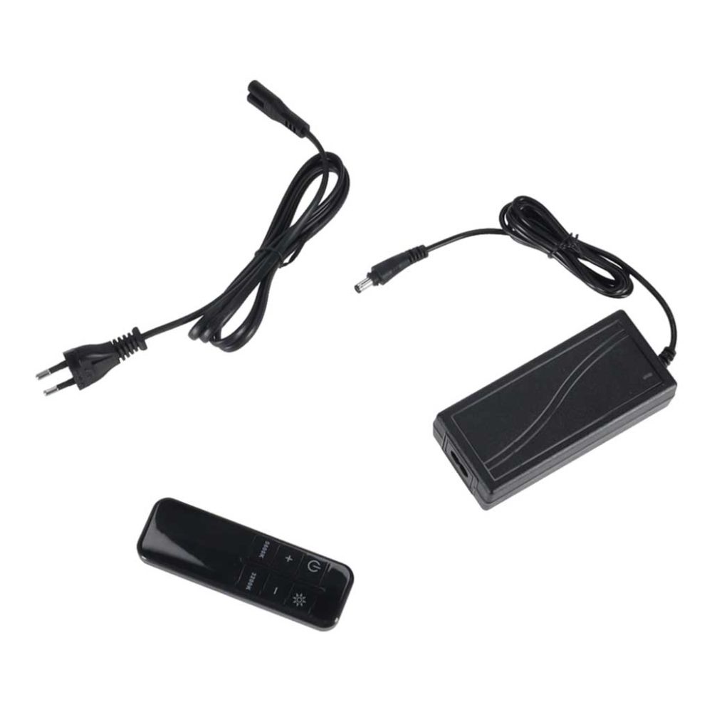 Reguliuojama LED blakstienų priauginimo lempa, 36 W, kosmetinė, be šešėlių, arkinė, aukso sp.