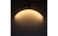 Reguliuojama LED blakstienų priauginimo lempa, 36 W, kosmetinė, be šešėlių, arkinė, aukso sp.