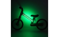 Balansinis dviratis Trike Fix Glow LED rėmas, neoninė žalia-Judėjimui, Balansiniai dviratukai-e-vaikas