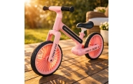 Balansinis dviratis Trike Fix Glow LED rėmas, rožinis-Judėjimui, Balansiniai dviratukai-e-vaikas