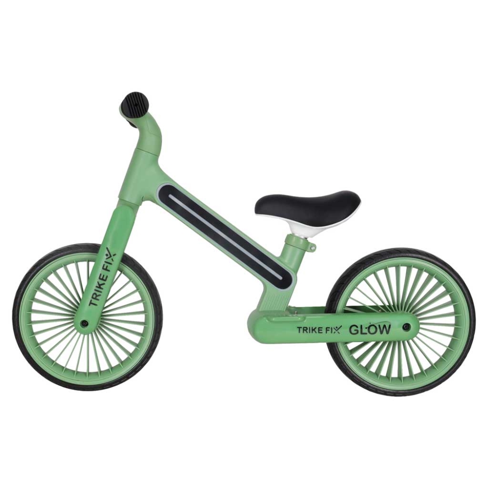 Balansinis dviratis Trike Fix Glow LED rėmas, žalias-Judėjimui, Balansiniai dviratukai-e-vaikas