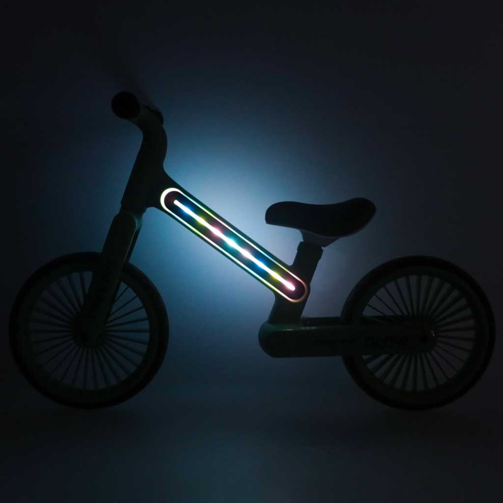Balansinis dviratis Trike Fix Glow LED rėmas, žalias-Judėjimui, Balansiniai dviratukai-e-vaikas