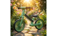 Balansinis dviratis Trike Fix Glow LED rėmas, žalias-Judėjimui, Balansiniai dviratukai-e-vaikas