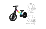 Balansinis dviratis Trike Fix Glow LED rėmas, juodas