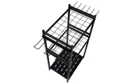 Plieninis sodo įrankių organizatorius LUARO 81x43x30cm