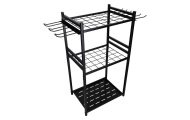Plieninis sodo įrankių organizatorius LUARO 81x43x30cm