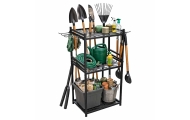 Plieninis sodo įrankių organizatorius LUARO 81x43x30cm
