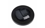 Saulės energija varomas tvenkinio fontanas LUARO, LED RGB, 16 cm