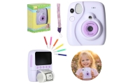 Skaitmeninis momentinis fotoaparatas 16 kartų kasečių žymekliai violetinis