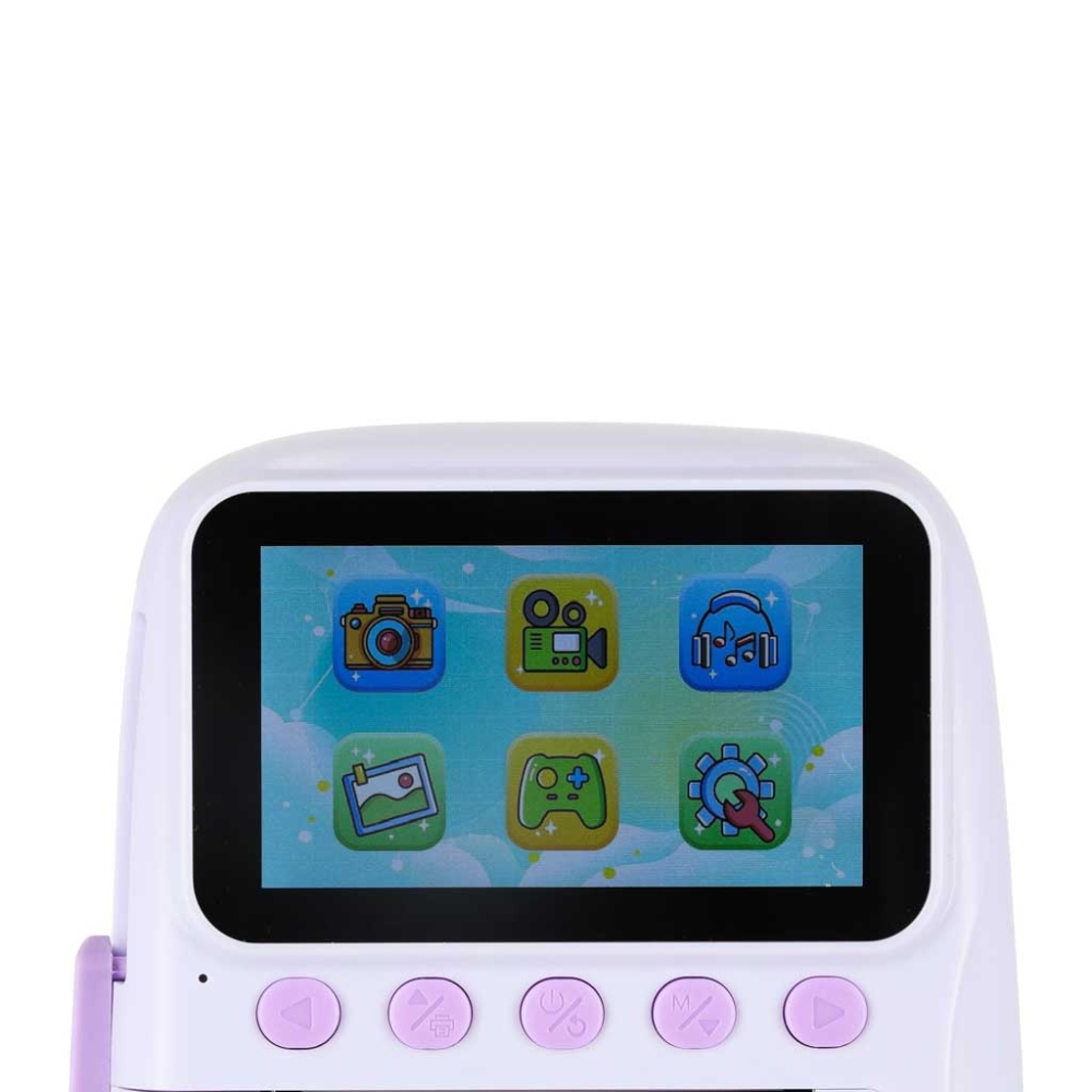 Skaitmeninis momentinis fotoaparatas 16x 128GB kasetės, violetinis-Žaislai, Profesijos, buities žaislai, Profesiniai žaislai-e-v
