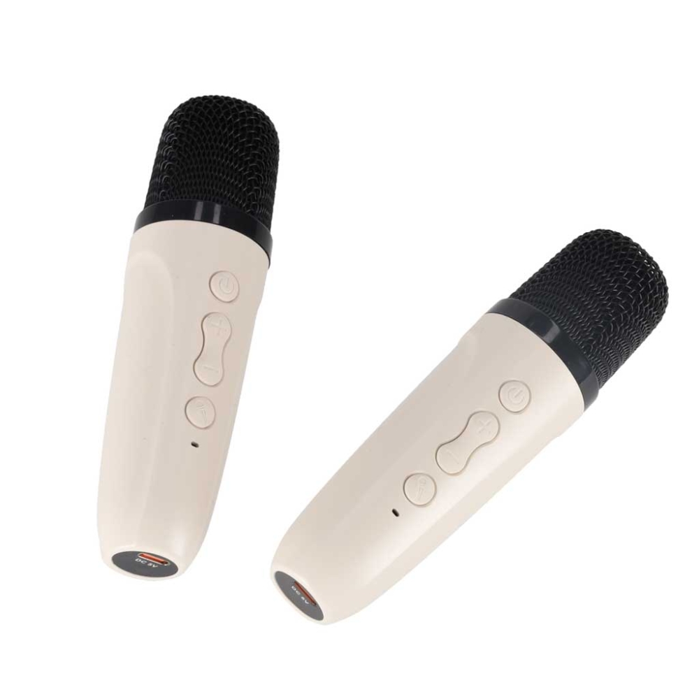 Garsiakalbis Bluetooth RGB karaoke rinkinys su 2 USB mikrofonais-Žaislai, Muzikiniai-e-vaikas