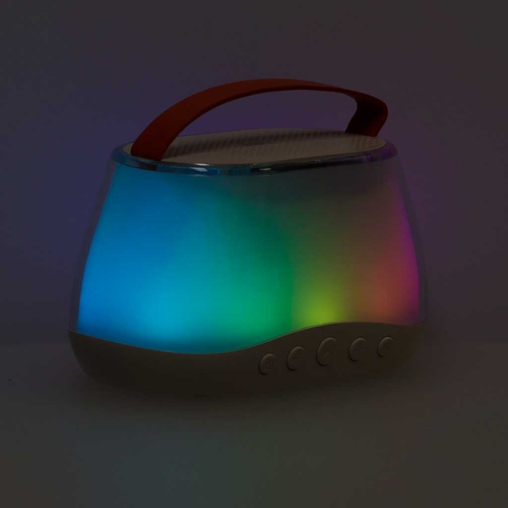 Garsiakalbis Bluetooth RGB karaoke rinkinys su 2 USB mikrofonais