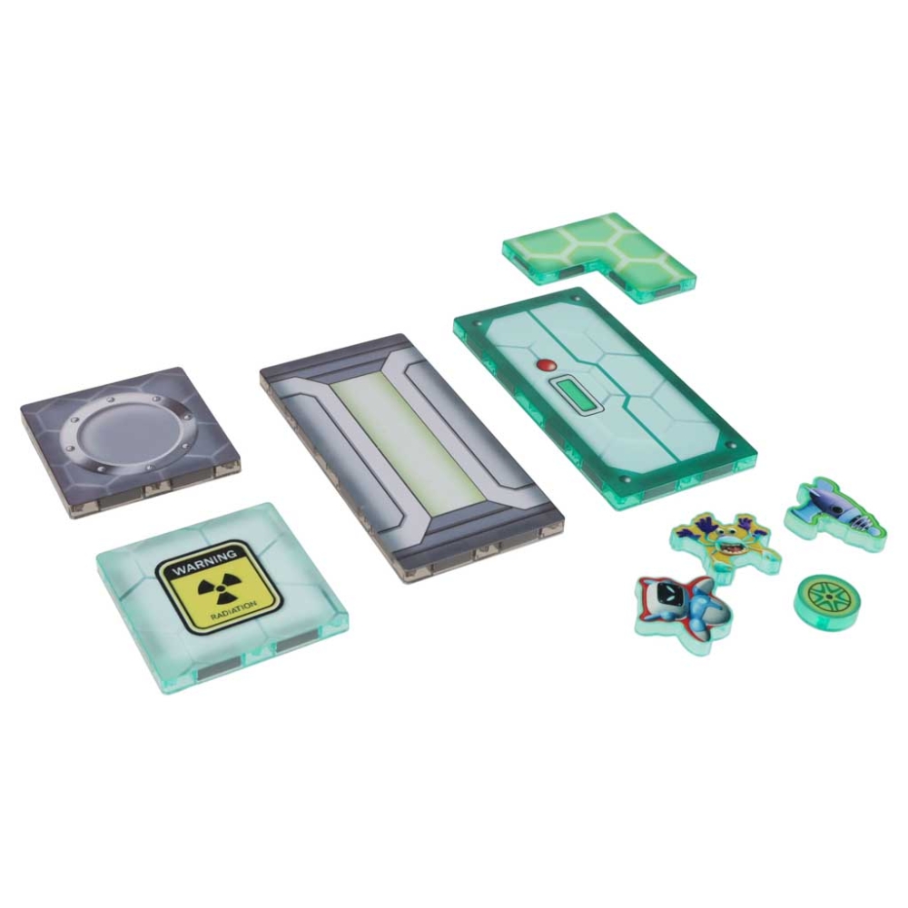 Magnetinis konstruktorius Kosminė stotis 108 el.-Žaislai, Konstruktoriai, Magnetiniai konstruktoriai-e-vaikas