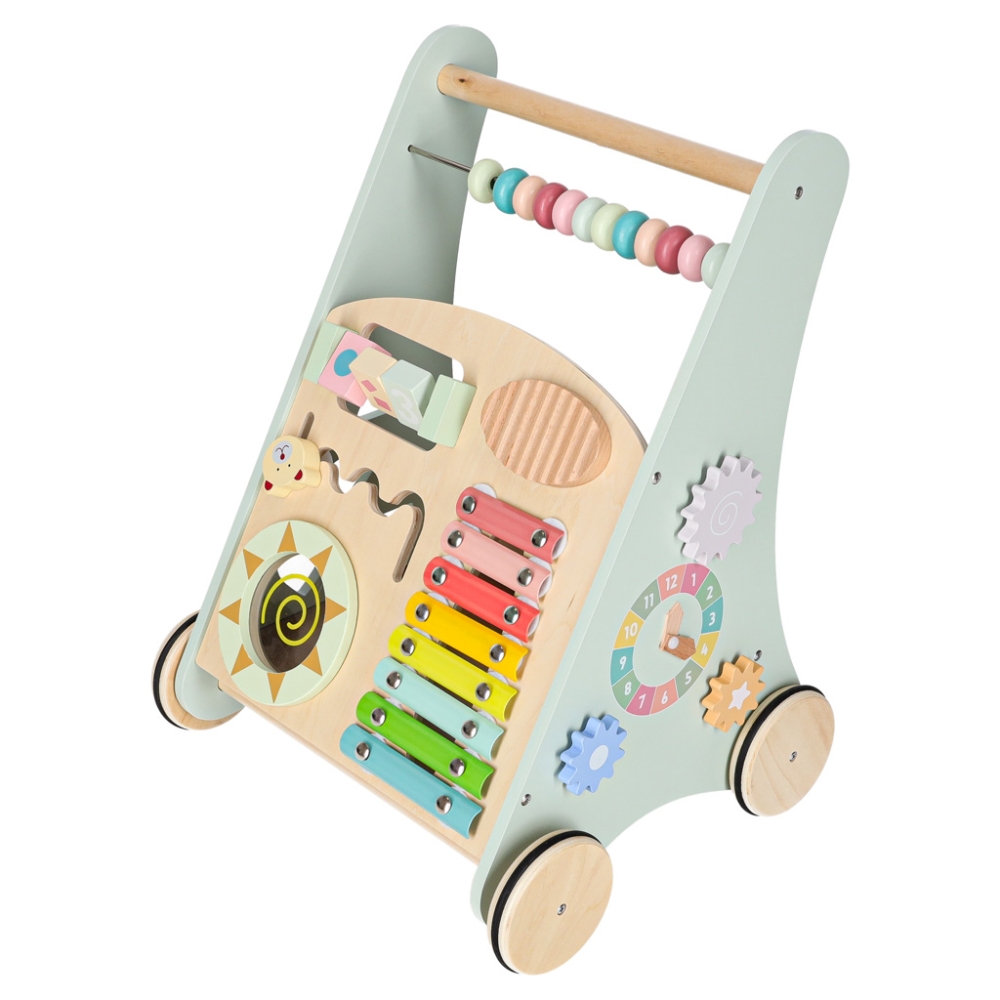 Medinis stumdukas su abaku, mėlynas-Judėjimui, Stumdukai-e-vaikas