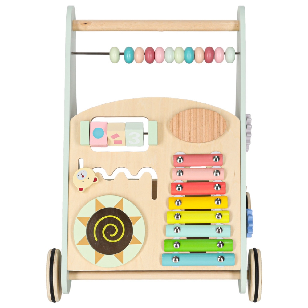 Medinis stumdukas su abaku, mėlynas-Judėjimui, Stumdukai-e-vaikas