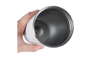 Išmanusis kelioninis termo puodelis su LED ekranu 500 ml, baltas-Maitinimui, Indai, įrankiai, gertuvės, Termo indai-e-vaikas
