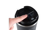 Išmanusis kelioninis puodelis su LED ekranu, juodas, 500 ml-Namai, laisvalaikis, turizmas, Turizmas, Virtuvei-e-vaikas