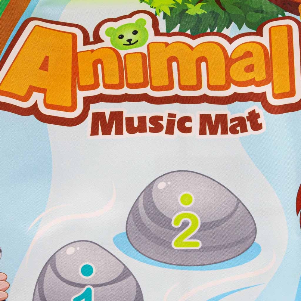 Mokomasis kilimėlis kūdikiui interaktyvūs muzikiniai grojantys gyvūnai