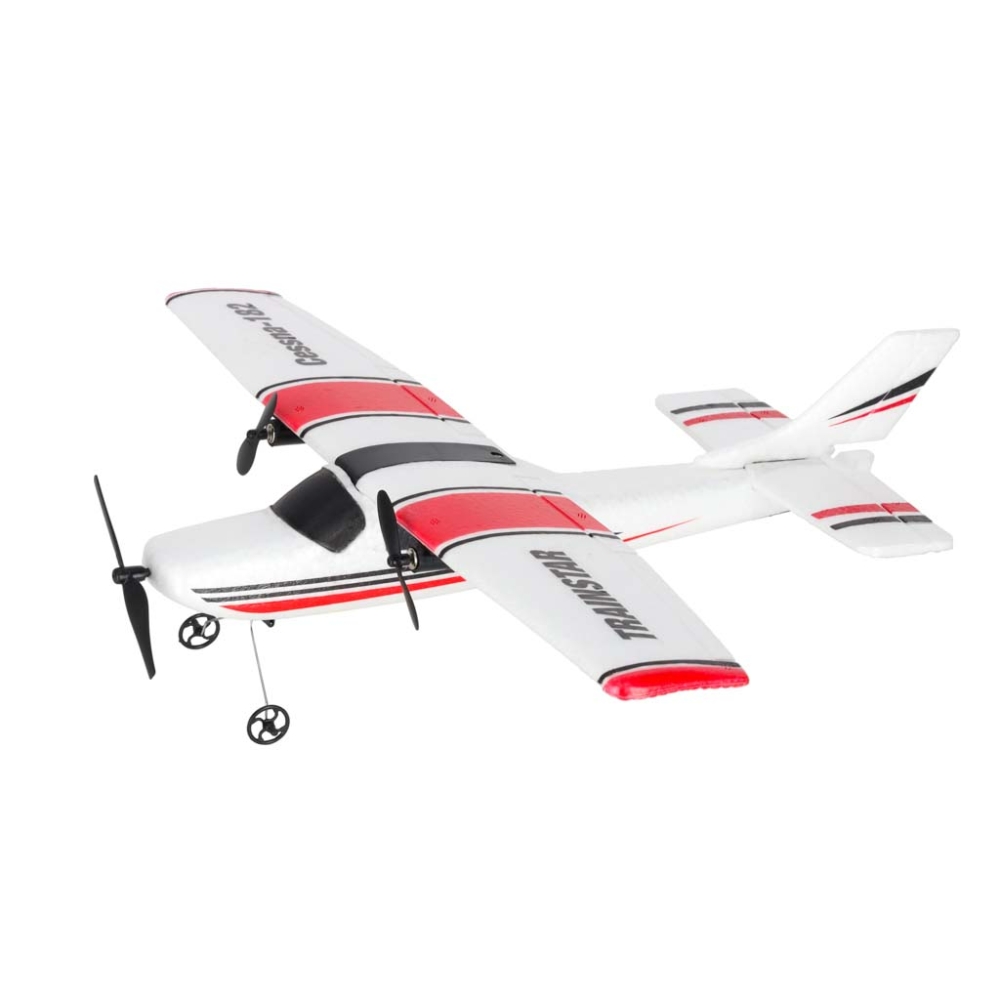 Nuotoliniu būdu valdomas "Cessna 182" sklandytuvas aerobatas 2,4 GHz orlaivis
