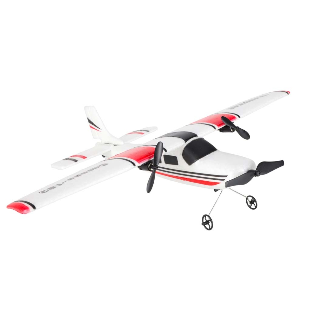 Nuotoliniu būdu valdomas "Cessna 182" sklandytuvas aerobatas 2,4 GHz orlaivis
