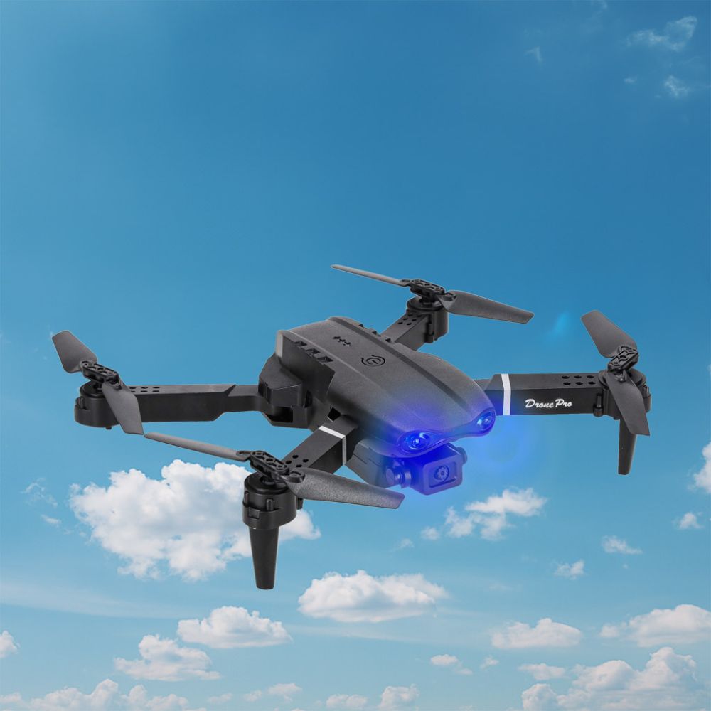 RC dronas E99 Pro dviguba kamera 720P be galvos-Žaislai, Auto ir transporto žaislai, Dronai-e-vaikas