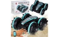 Nuotolinio valdymo automobilis amfibija, valdomas gestais 4x4 360 2.4GHz 3.7V