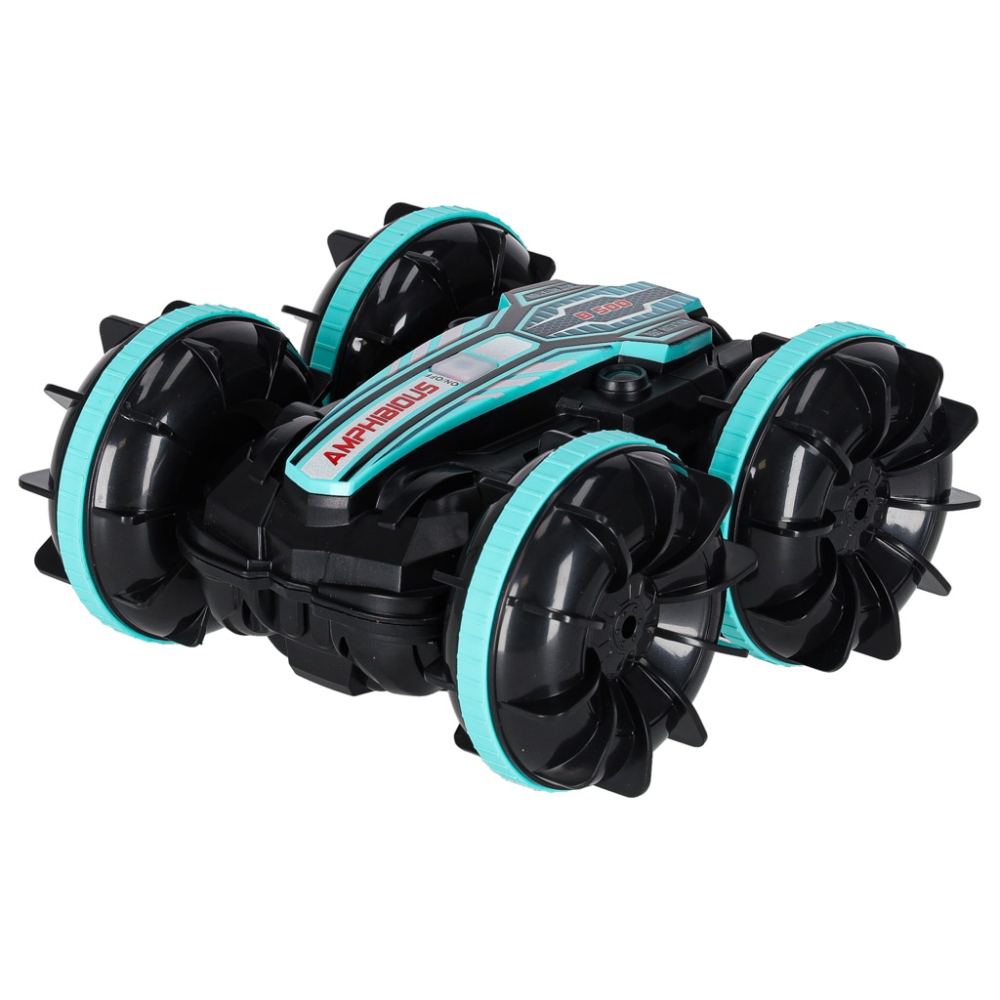 Nuotolinio valdymo automobilis amfibija, valdomas gestais 4x4 360 2.4GHz 3.7V